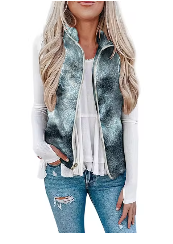 Patty - Polar fleece vest dames herfst