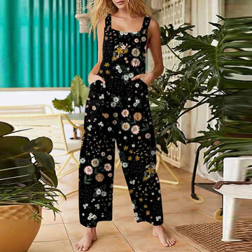 Henrietta - Jumpsuit met bloemenmotief voor dame