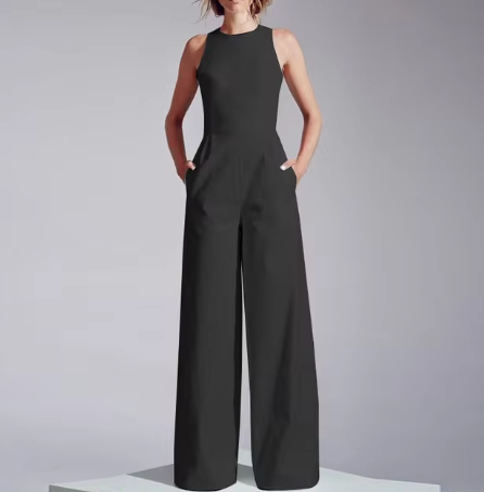 Zelda - Zanzea dames mouwloze lange jumpsuit