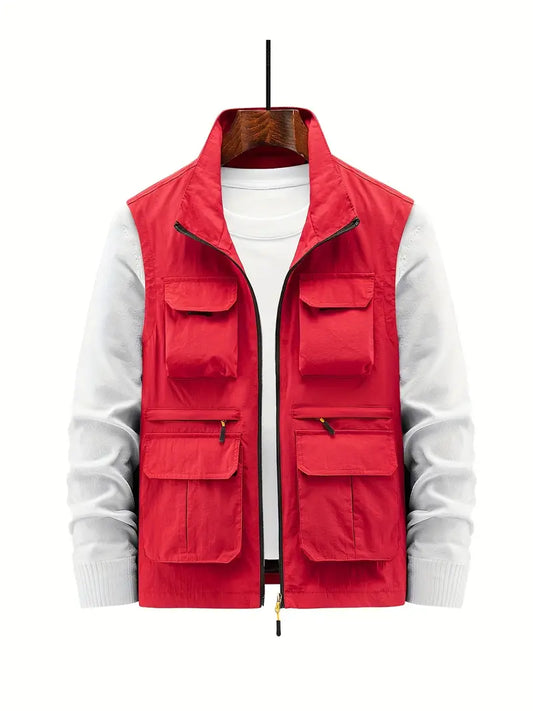 Breeze - Herengilet met meervoudige ritssluiting