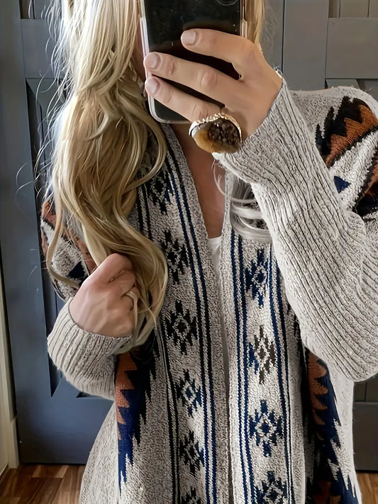 Abel | Boho-chic open vest: draag de geest van vrijhei