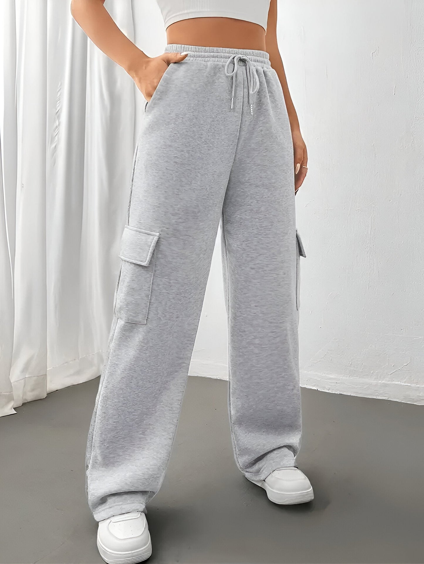 Zlata | Comfortabele & stijlvolle joggingbroek met klepzakken