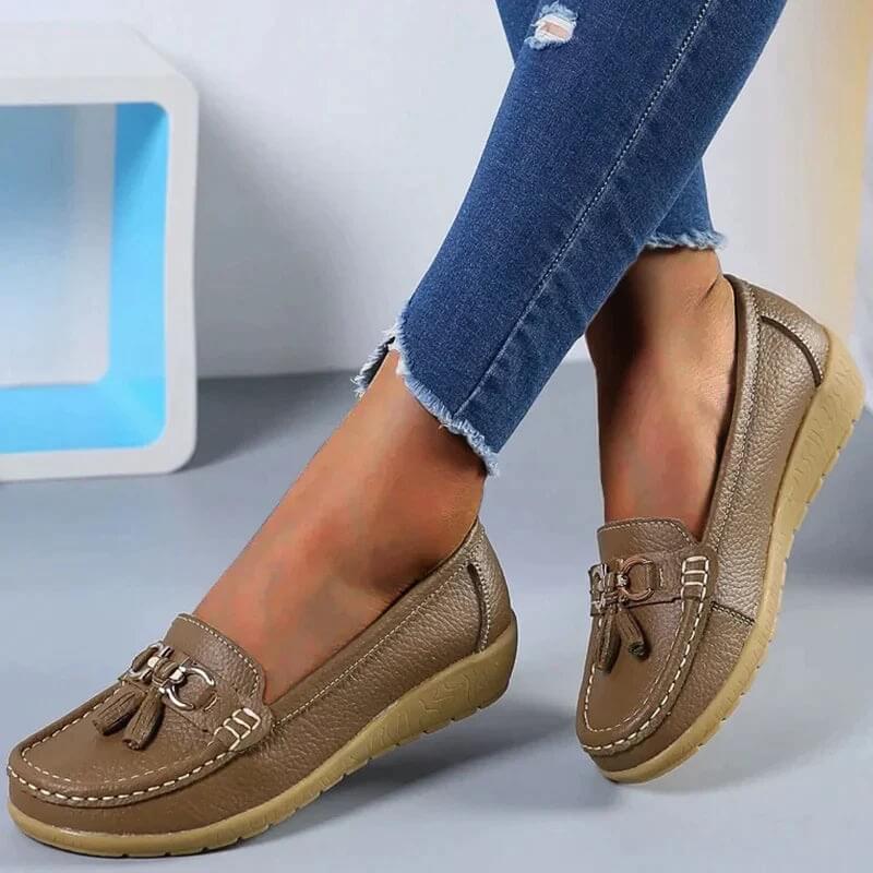 Amy - Orthopedische Leren Loafers