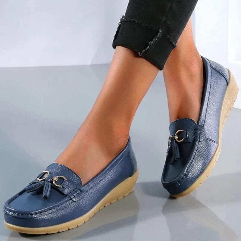 Amy - Orthopedische Leren Loafers