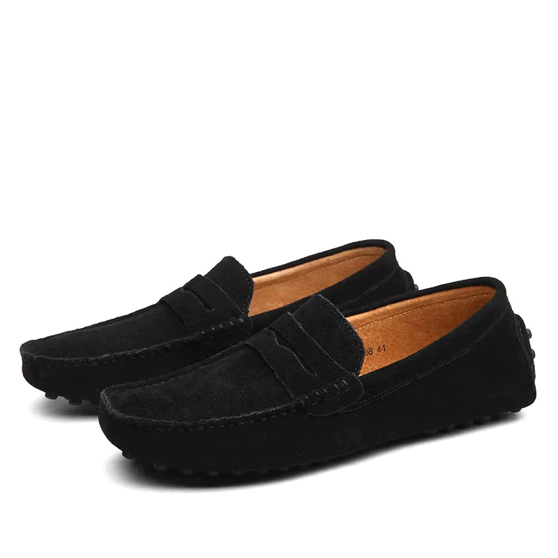 HARVEY | ITALIAANSE SUÈDE LOAFERS