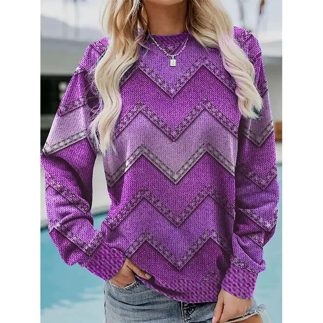 Arlene - Sweater met print