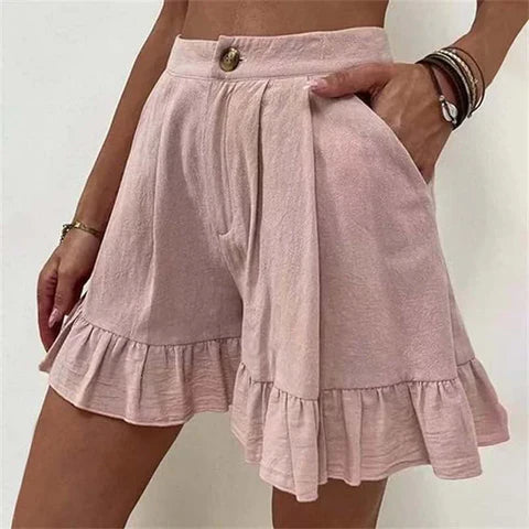 Alice - Elegante, casual geplooide short