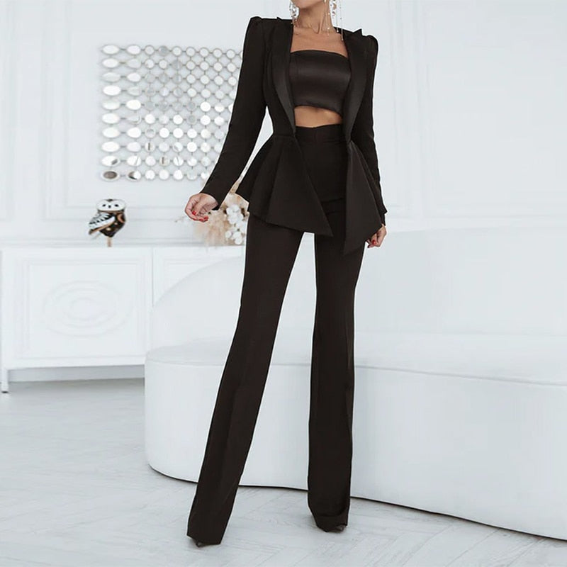 Two piece set blazer