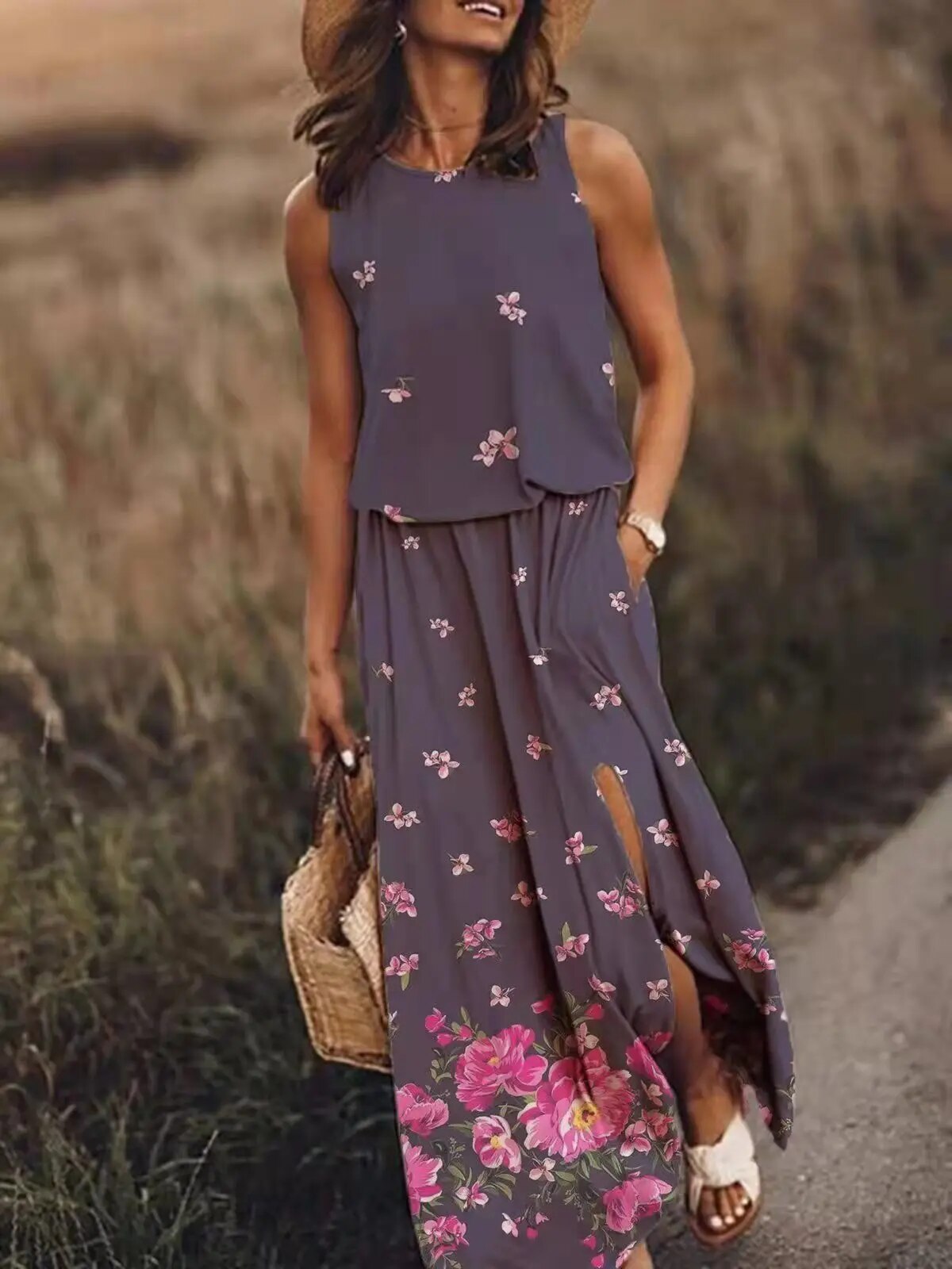 Summer - Zomerse maxi jurk