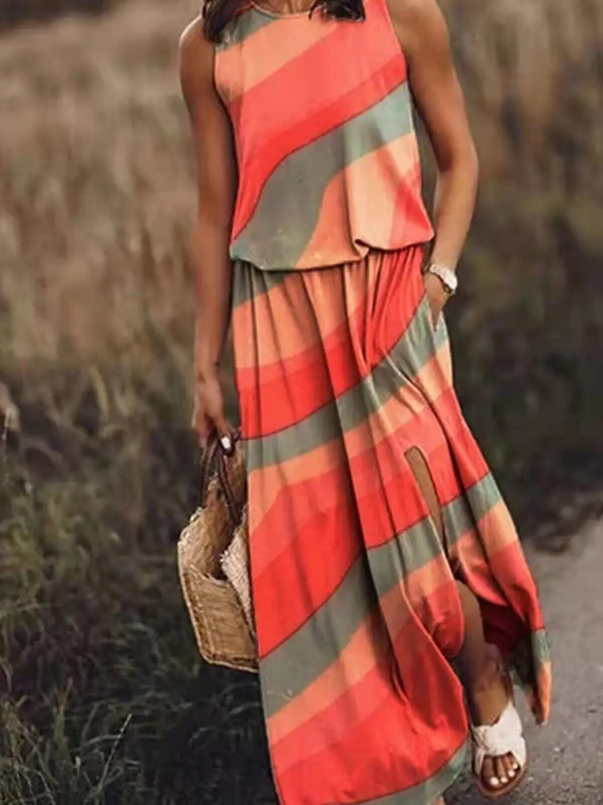 Summer - Zomerse maxi jurk