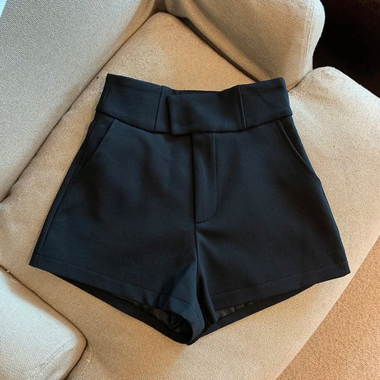 Sigrid - Elegante shorts met een hoge taille