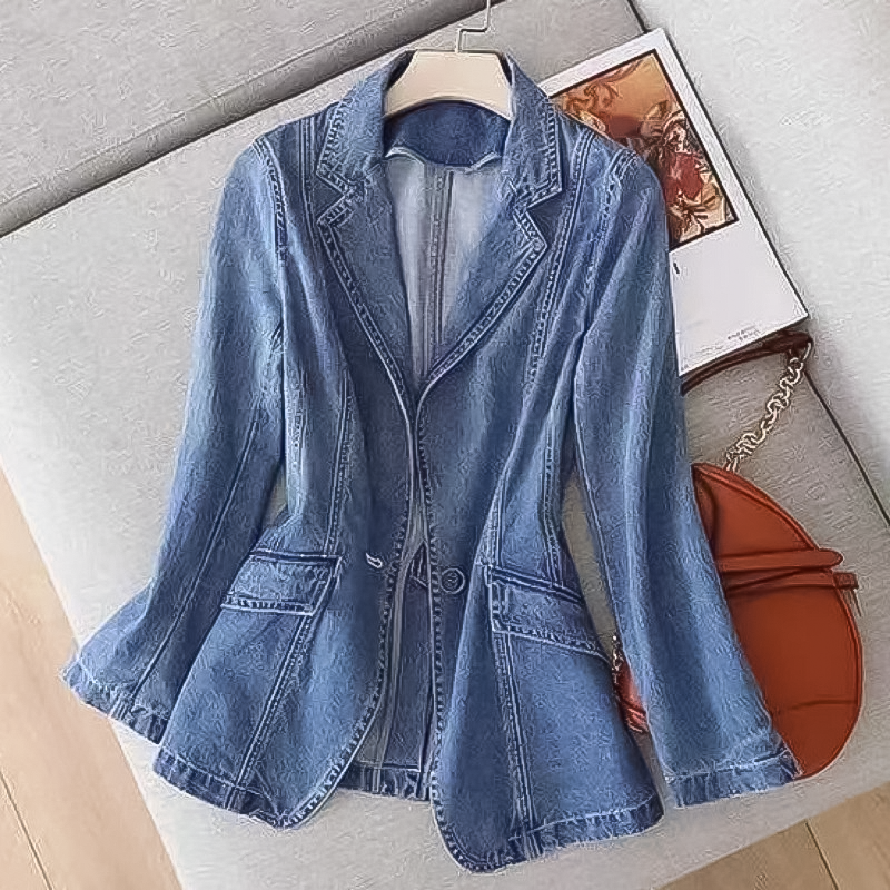 Goldie - Moderne denim blazer