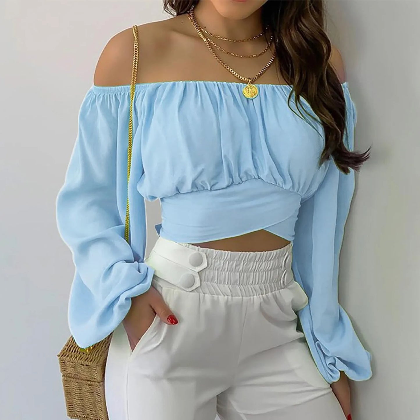 Avaline - Off-the-shoulder top