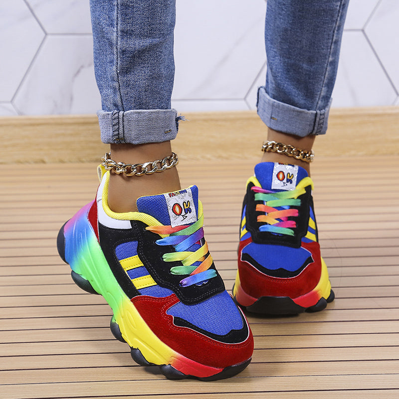 Helen - Kleurrijke orthopedische sneakers met stijl