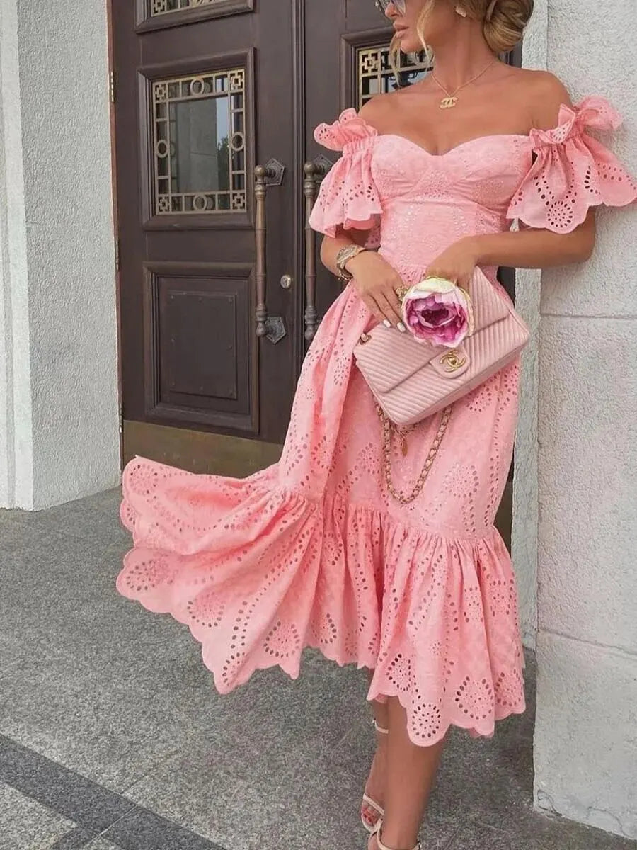 Amelia - Off-the-shoulder prinsessenjurken