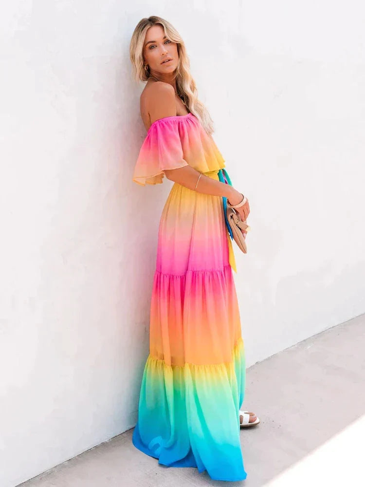 Bright - Multicolor zomerjurk