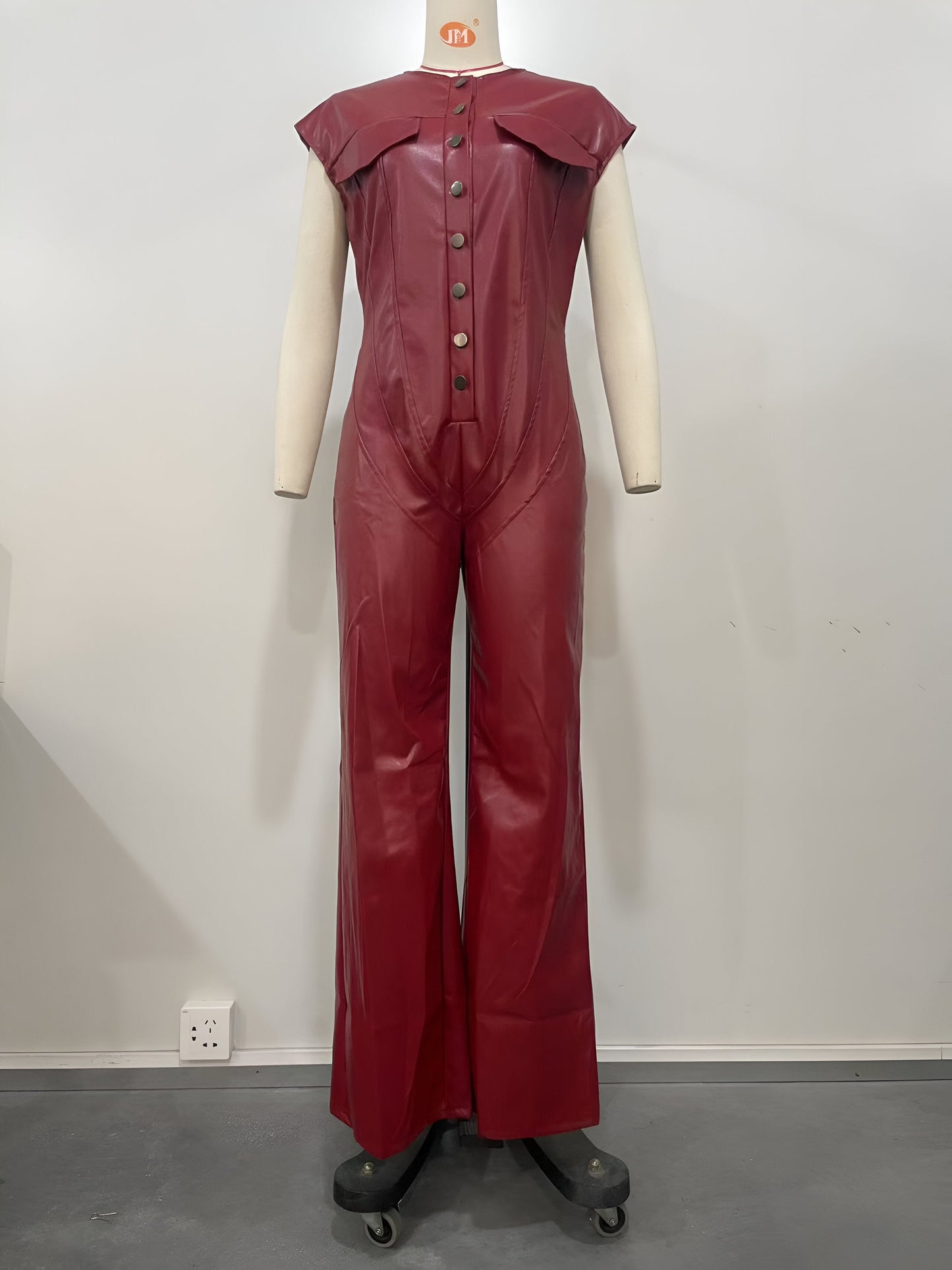 Caterine | Sexy herfst jumpsuit met ruches