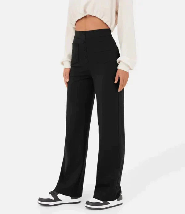 Alma - Dames button down broek