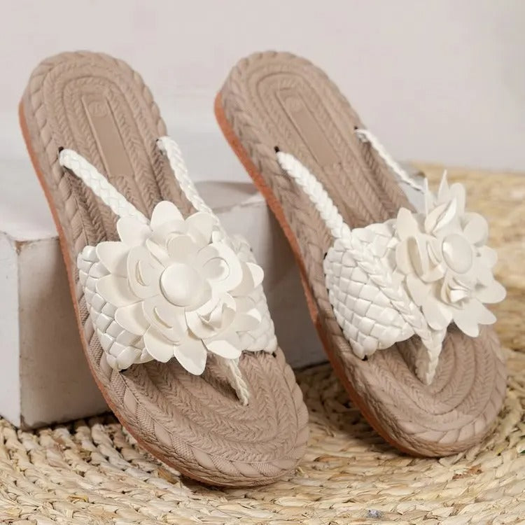 Amelia - Fashion sandalen met bloemen