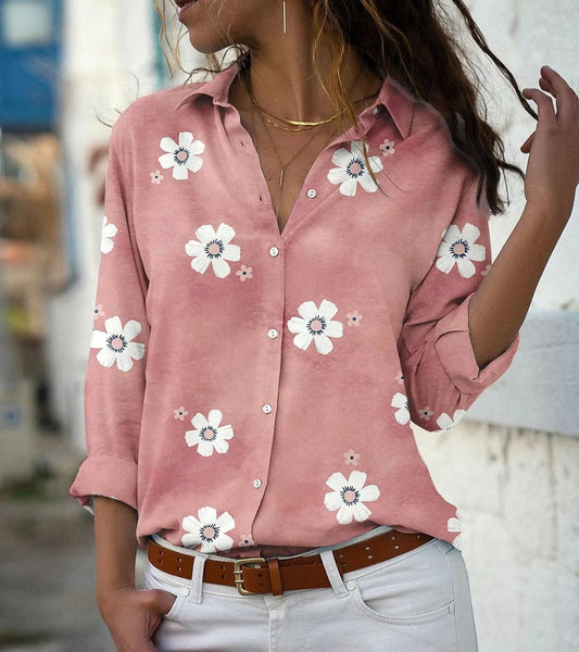 Cordelia - Blouse met bloemenpatroon