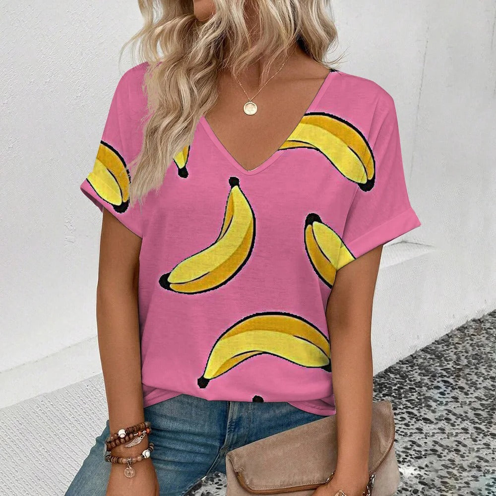 Annabel - T-shirt met fruitprint